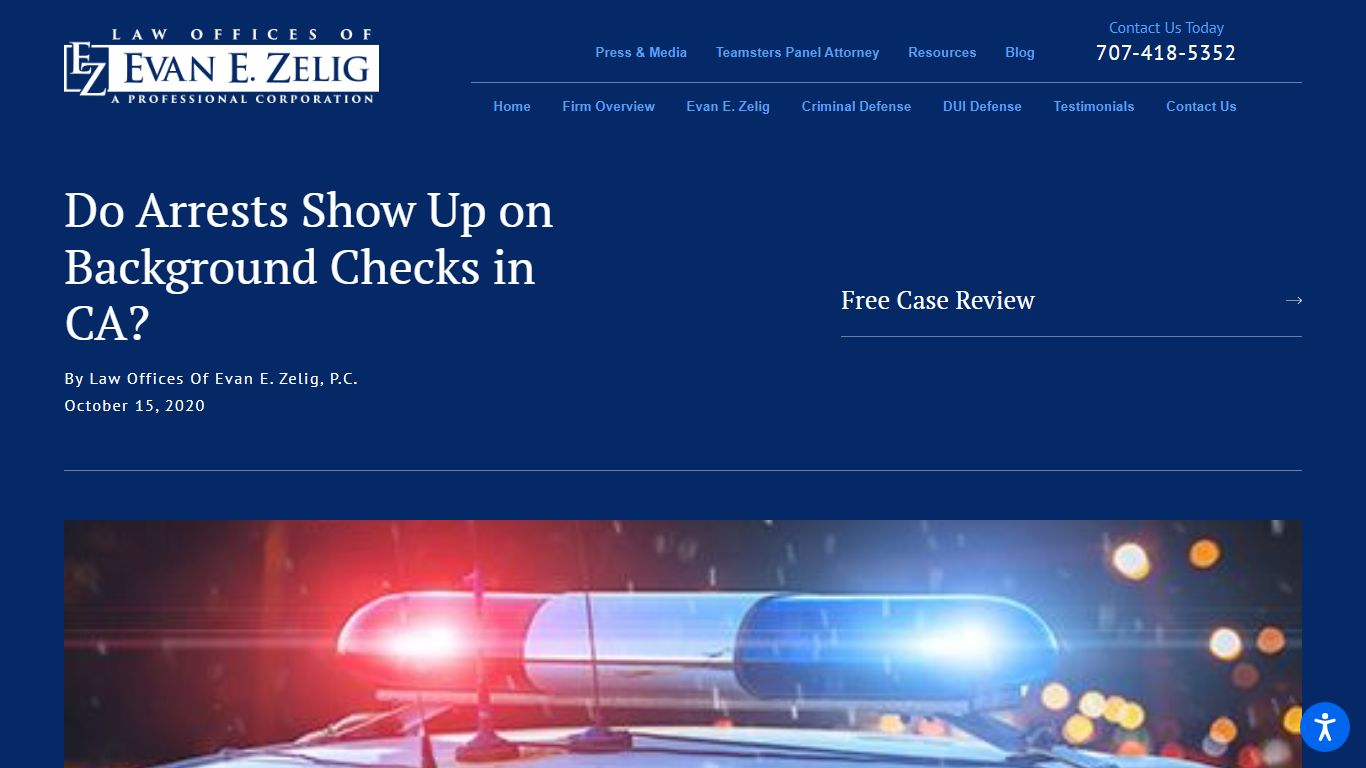 Do Arrests Show Up on Background Checks in CA?